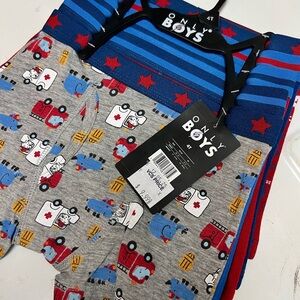 Boys' Graphic Boxer Briefs Set